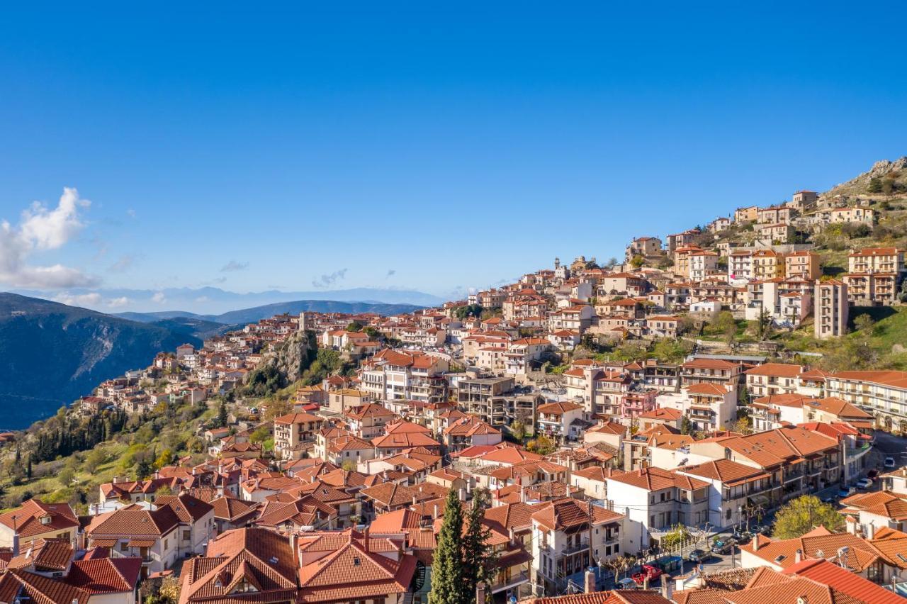 Paeonia Arachova Otel Dış mekan fotoğraf