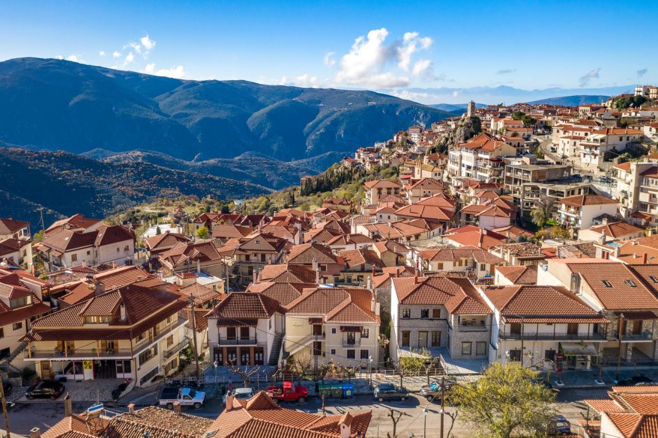 Paeonia Arachova Otel Dış mekan fotoğraf
